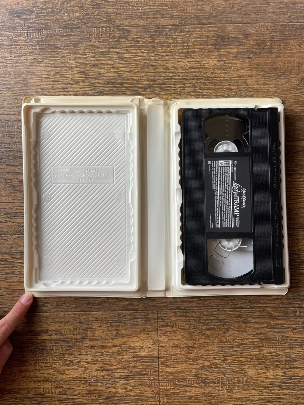 Disney Lady and the Tramp VHS Walt Disney Masterpiece Collection 1998